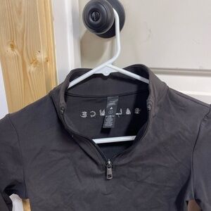 Balance Black Quarter-Zip Pullover